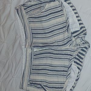 Free People Striped Shorts Size 4